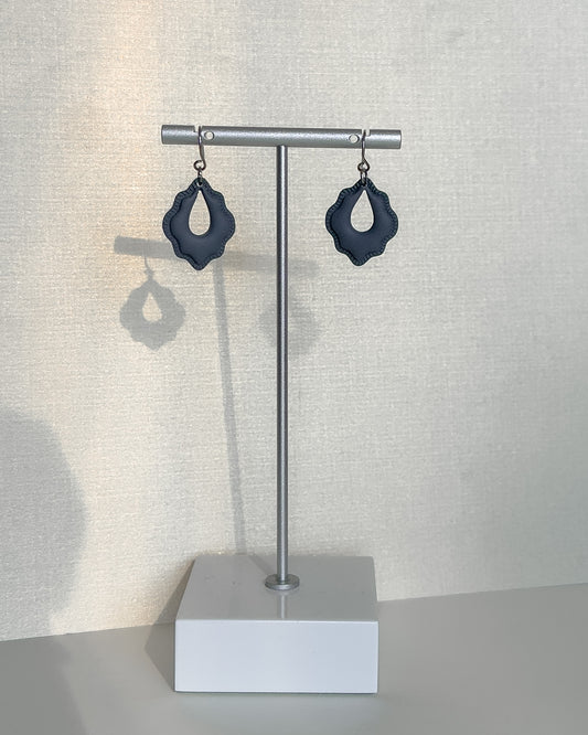 Raya Earrings - Navy