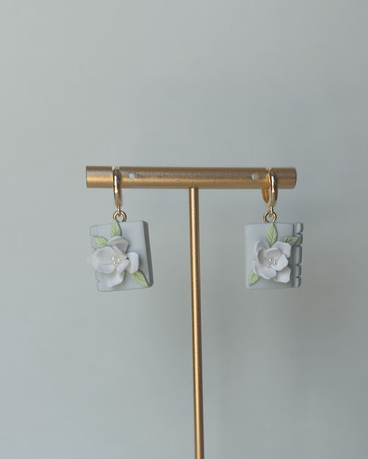 Book Earrings