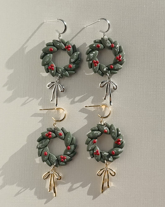 Wreath Earrings