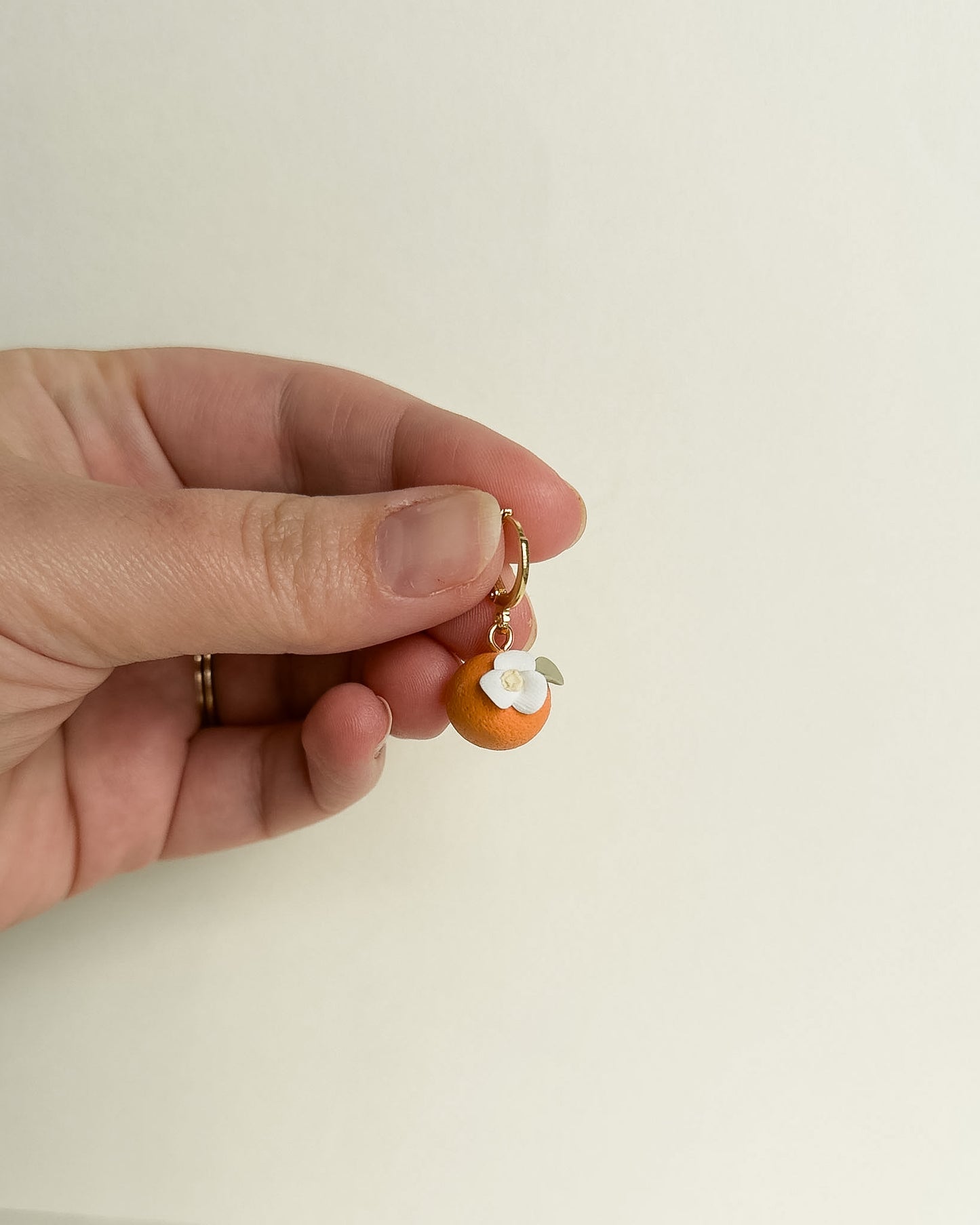 Orange Earrings