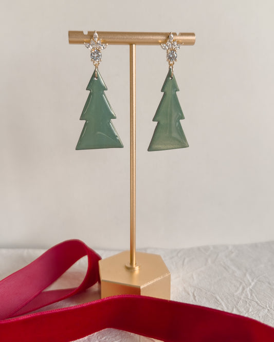 Christmas Tree Earrings