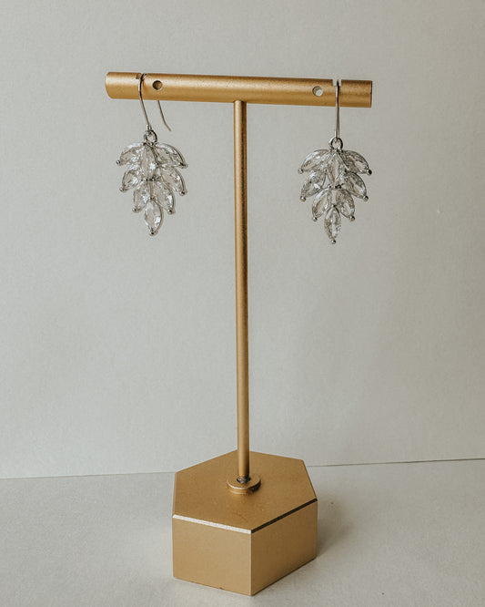 Holly Earrings - Silver