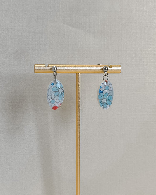 Meadow Earrings- Red, White, Blue