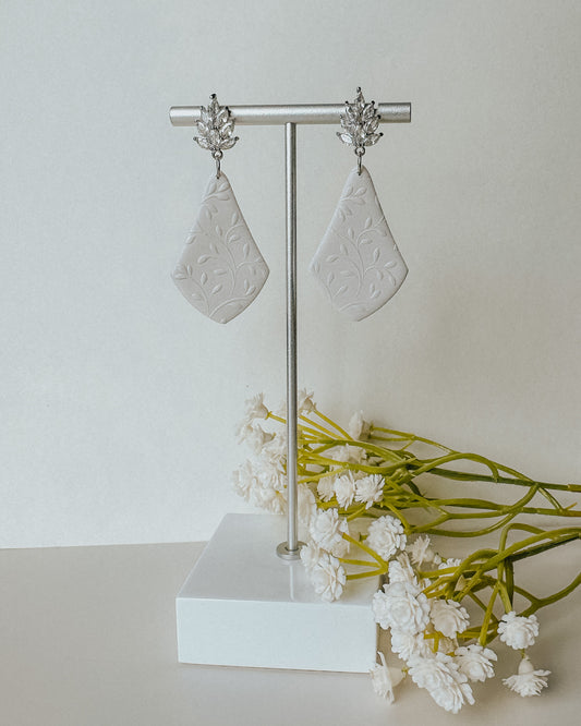 Luna Earrings - Silver