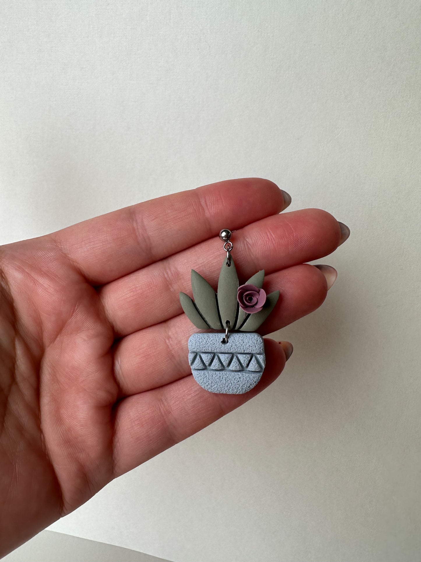 Succulent Earrings