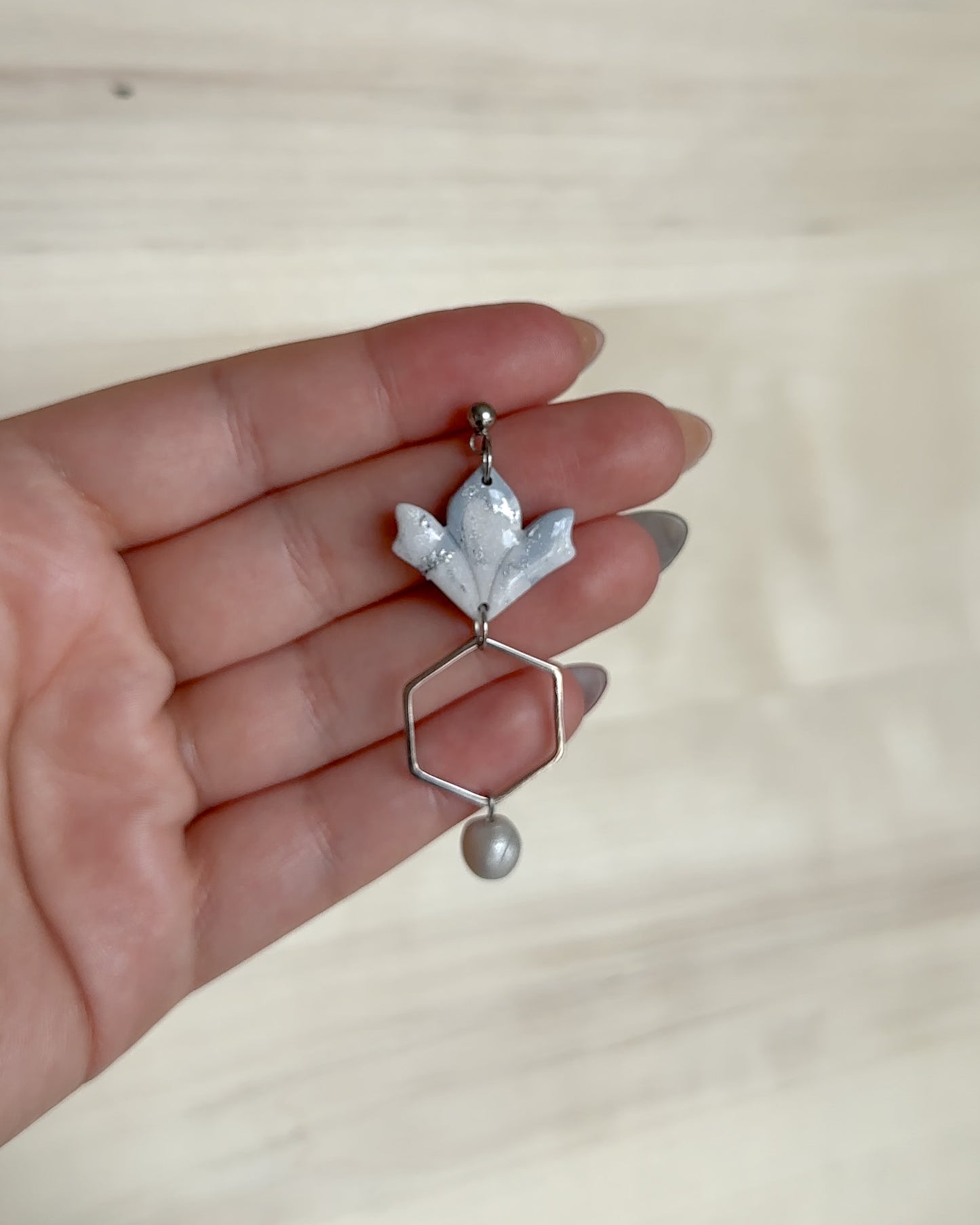 Quinn Earrings - Blue