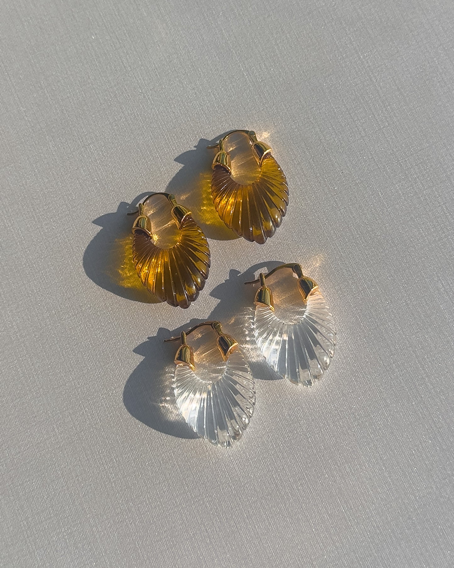 Valentina Earrings - Brown