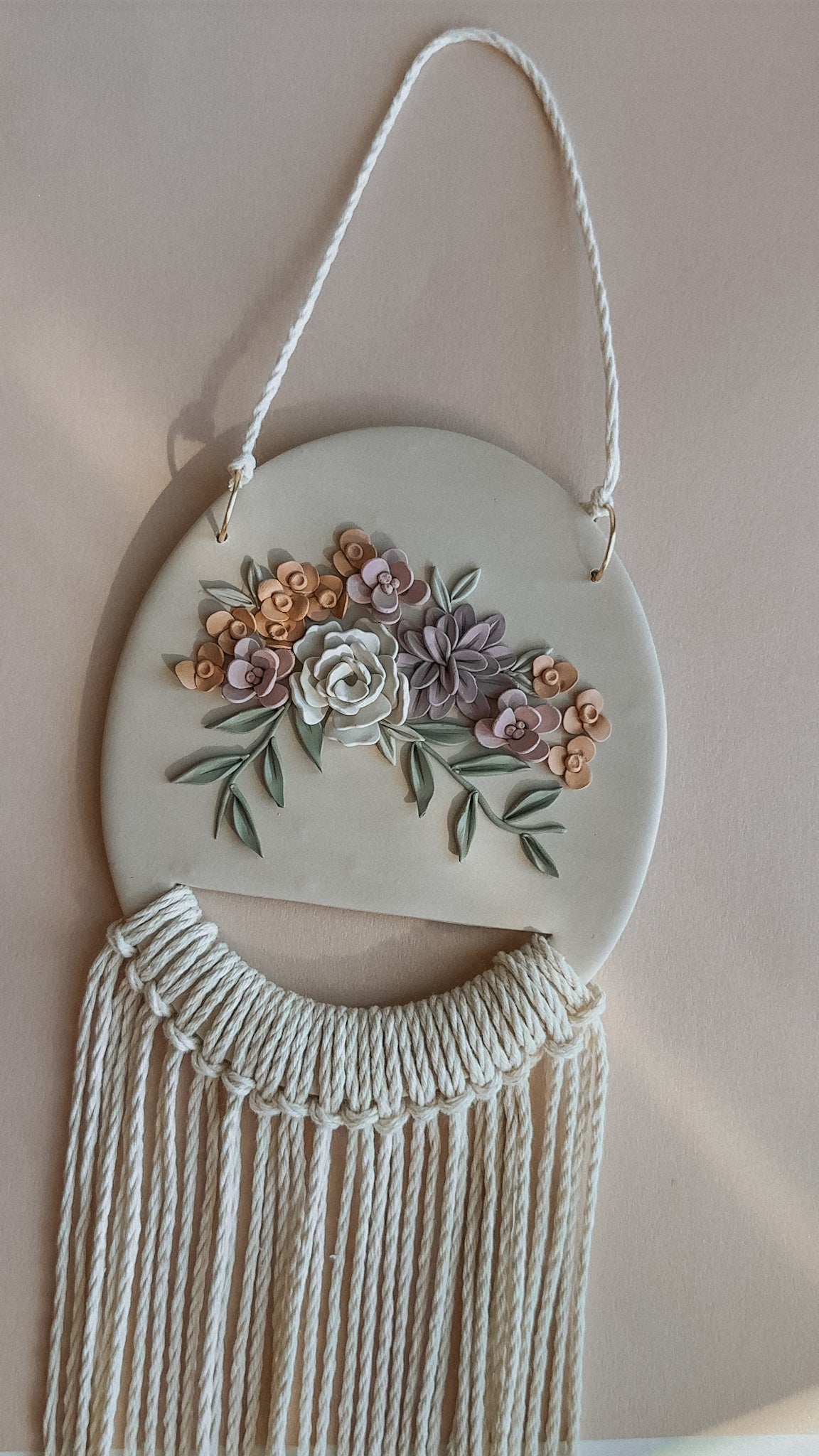 Custom Wedding Bouquet Wall Hanging