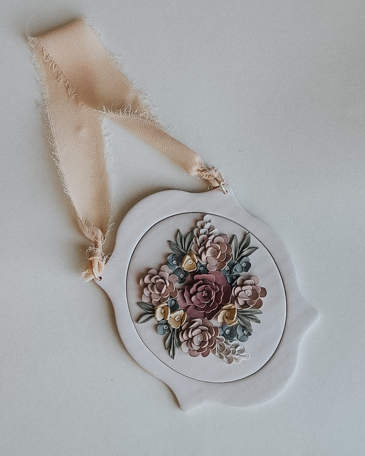 Custom Wedding Bouquet Wall Hanging