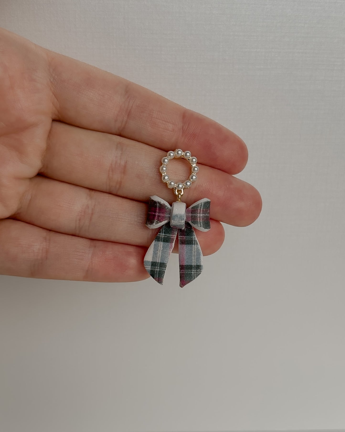 Maeve Earrings - Plaid