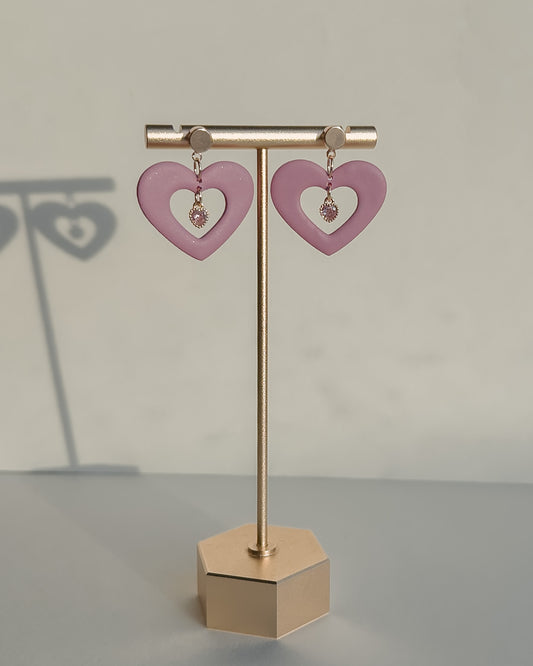 Honey Earrings - Lilac