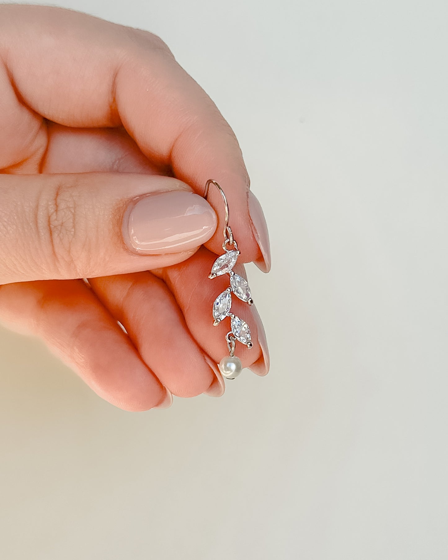 Pearl Earrings - Silver