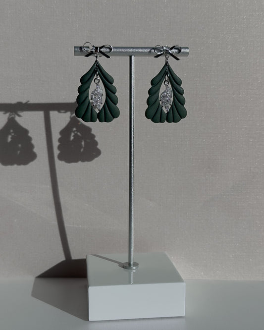 Evergreen Earrings - Silver