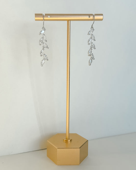 Ivy Earrings - Silver