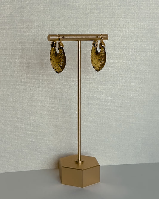 Valentina Earrings - Brown