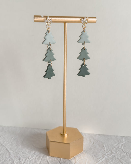 Christmas Tree Trio - Green