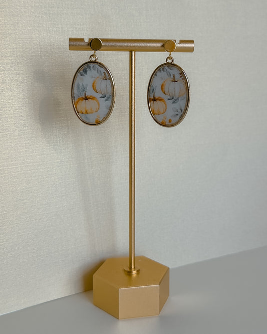 Pixie Earrings - Pumpkin