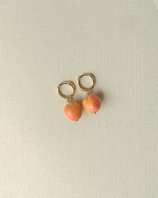 Peach Earrings
