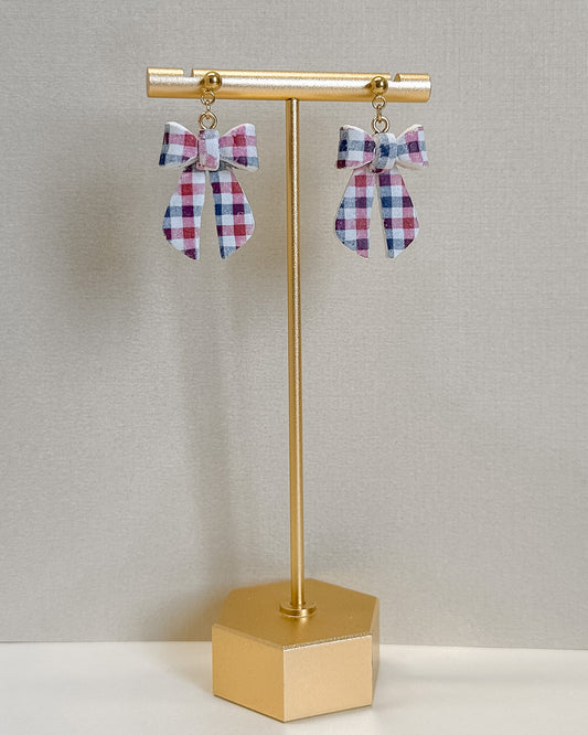 Maeve Earrings - Red, White, & Blue