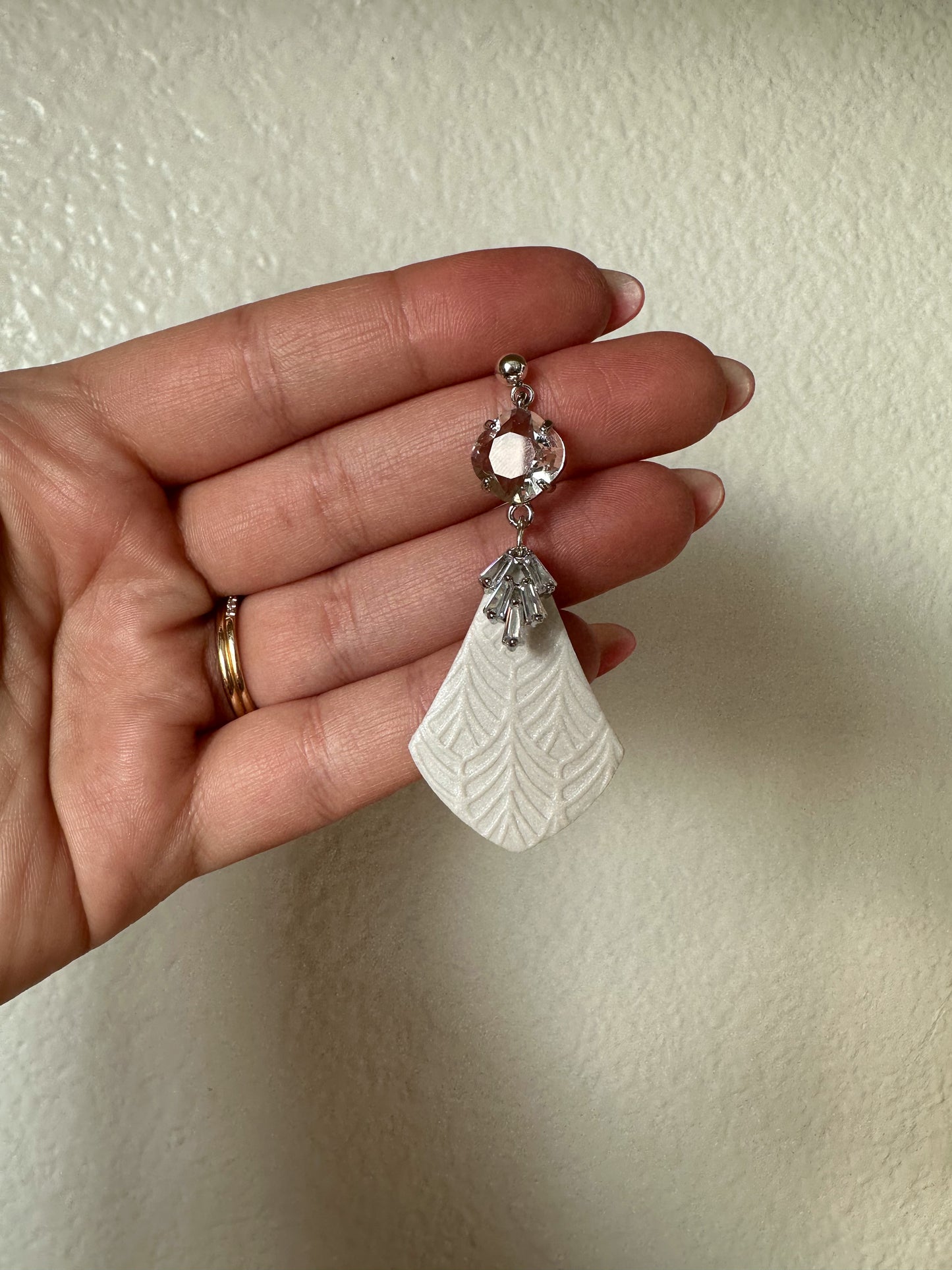 Jewel Earrings - Silver