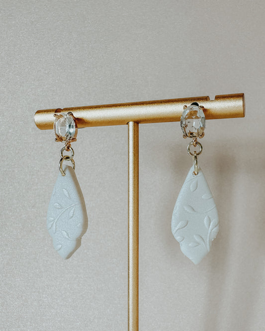 Taro Earrings - Floral