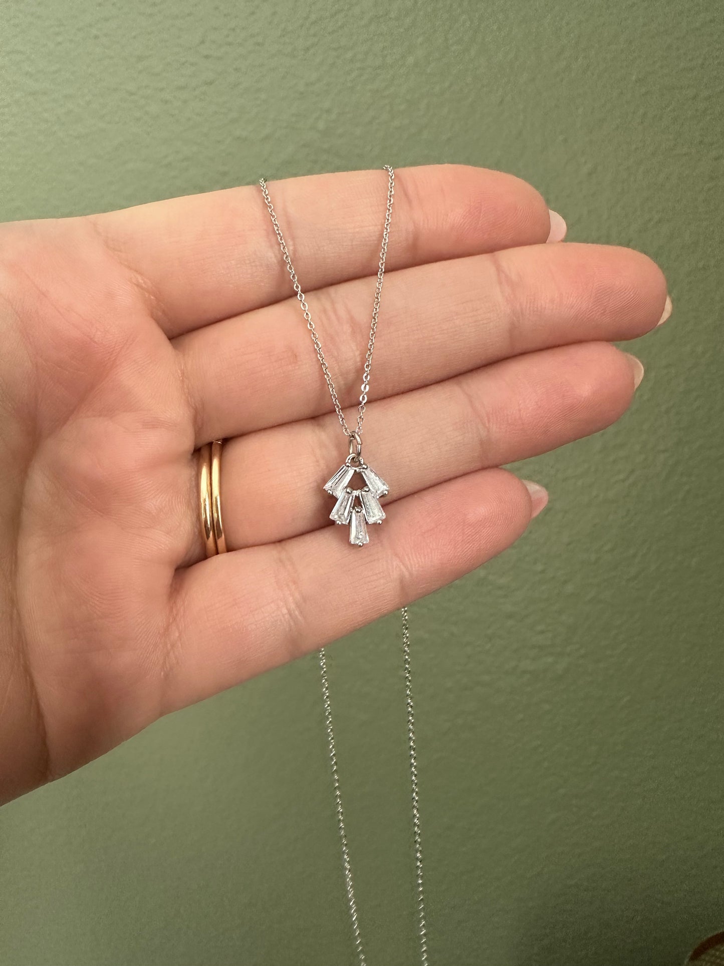 Jewel Necklace - Silver