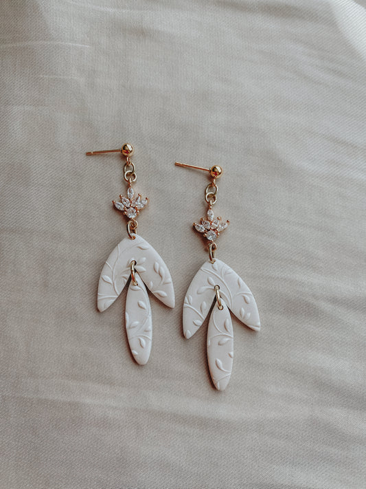 Flora Earrings - Gold