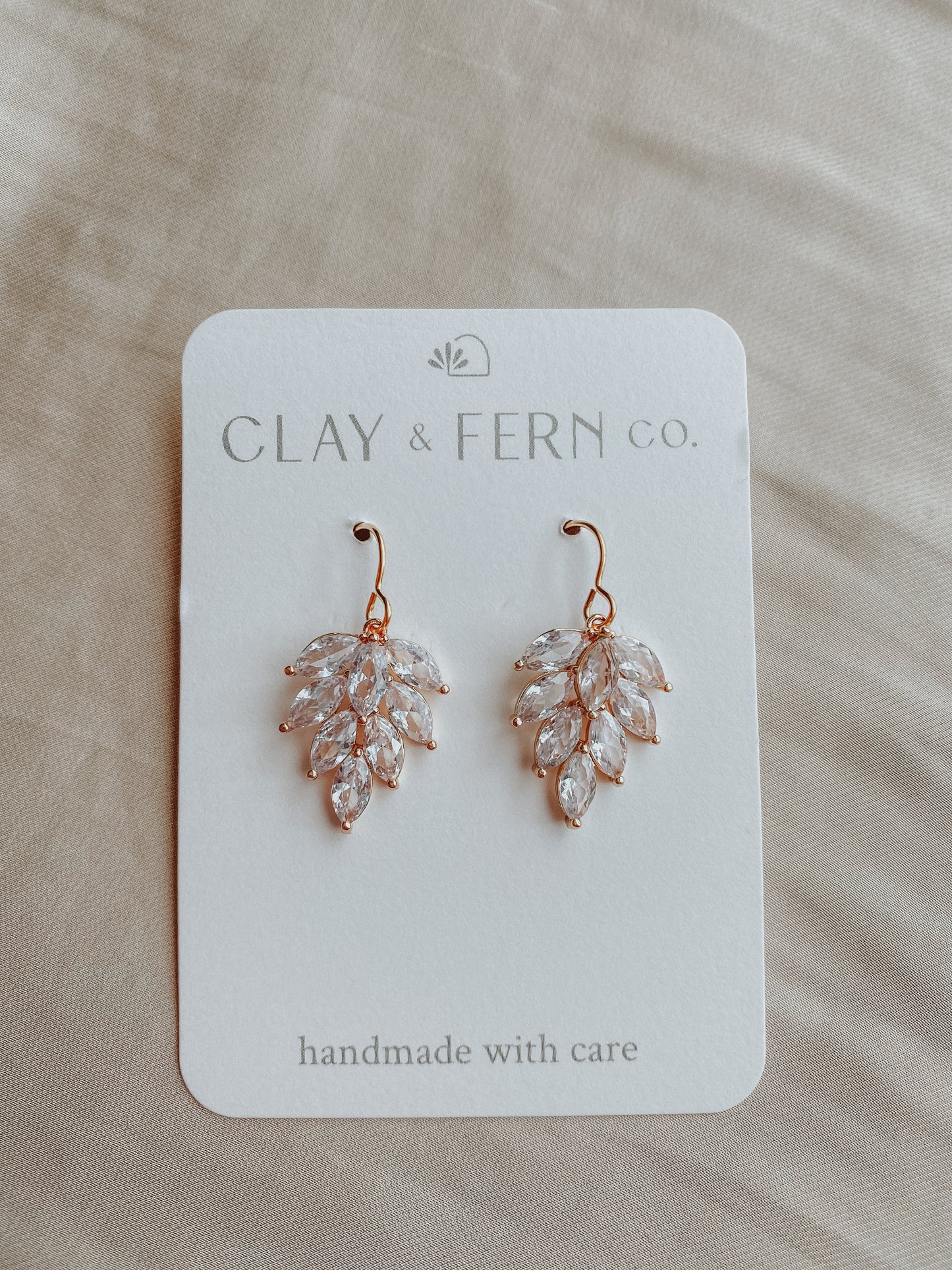 Holly Earrings - Gold
