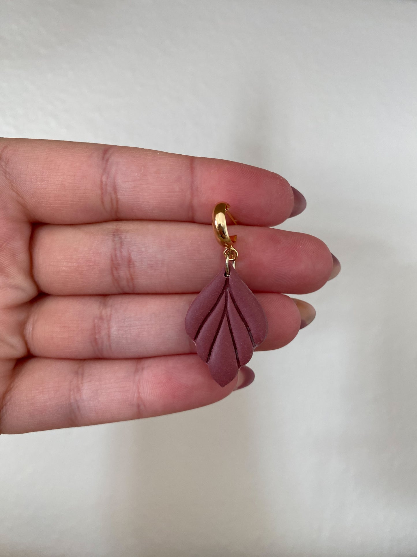 Napa Earrings - Mauve