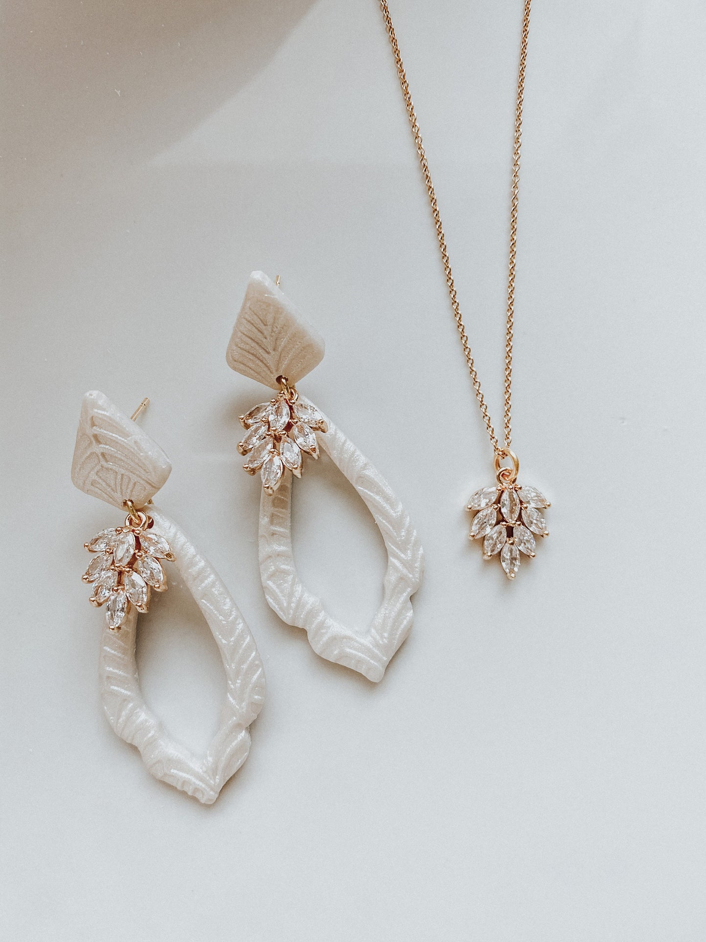 Dahlia Earrings - Gold