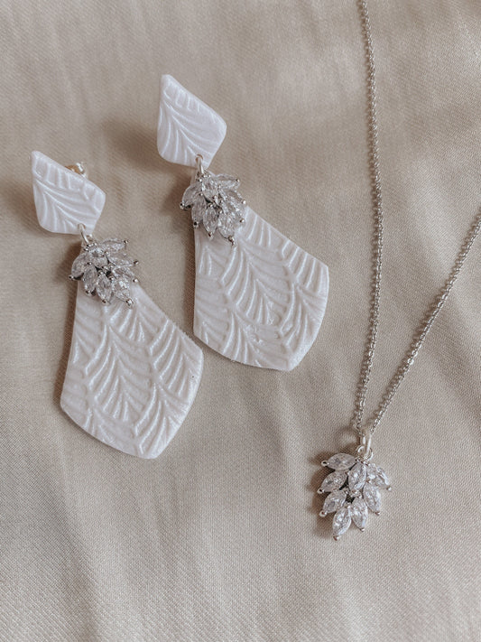 Dahlia Necklace - Silver