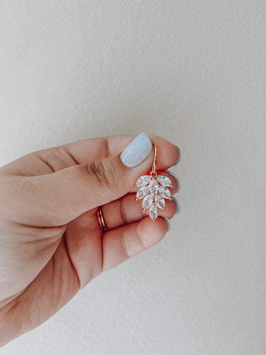 Holly Earrings - Gold