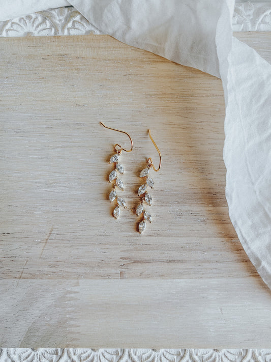Ivy Earrings - Gold