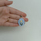 Calista Earrings - Blue