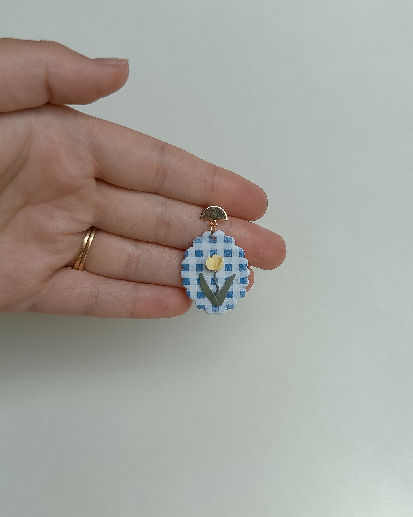 Calista Earrings - Blue