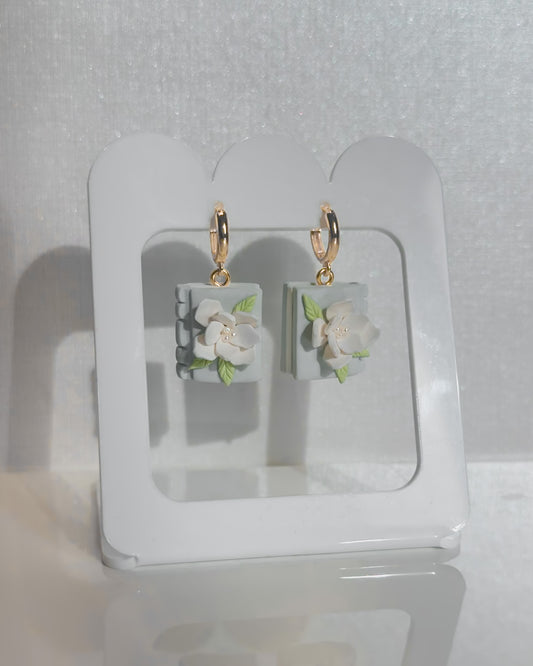 Book Earrings