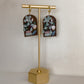 Bookshelf Earrings