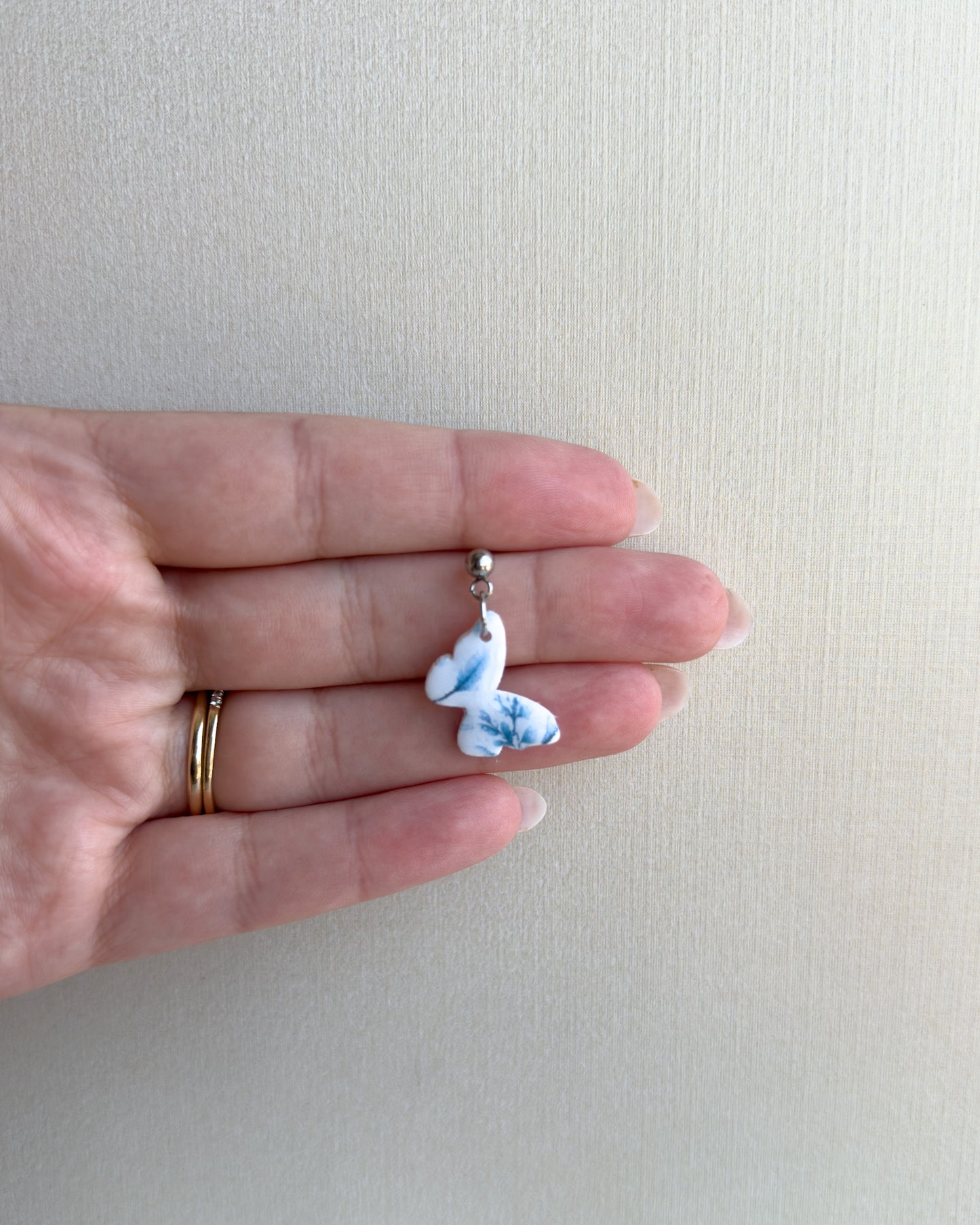 Ava Earrings - Blue