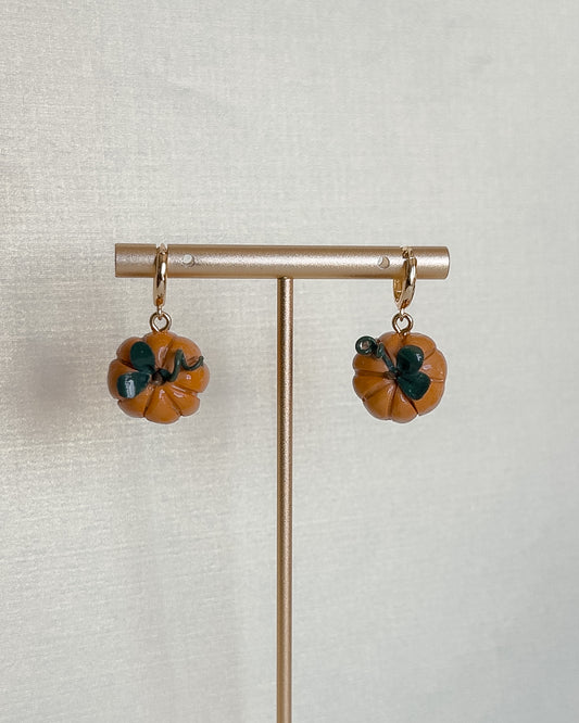 Pumpkin Earrings