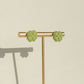 Shamrock Studs - Green