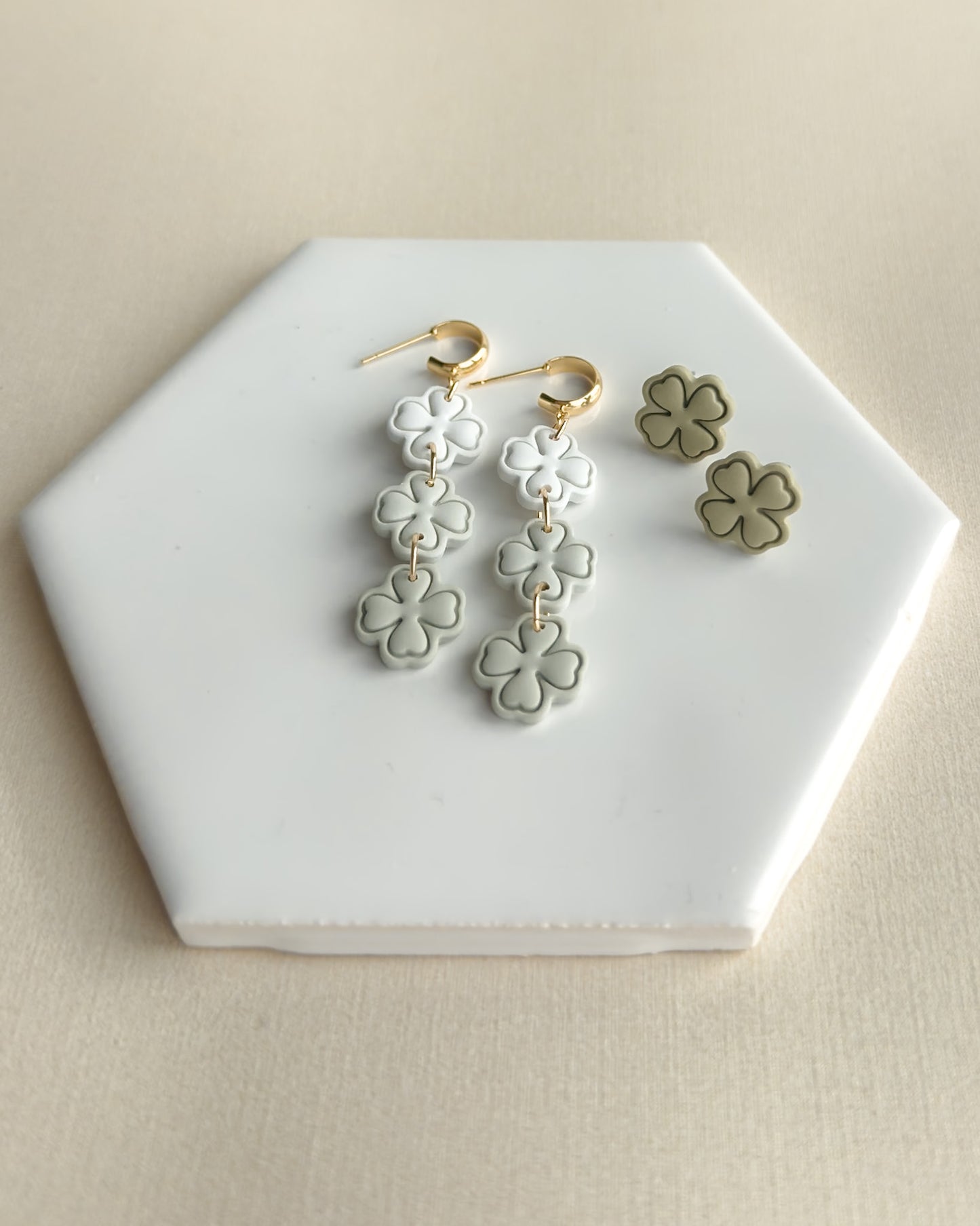 Shamrock Studs