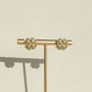 Shamrock Studs - Gold