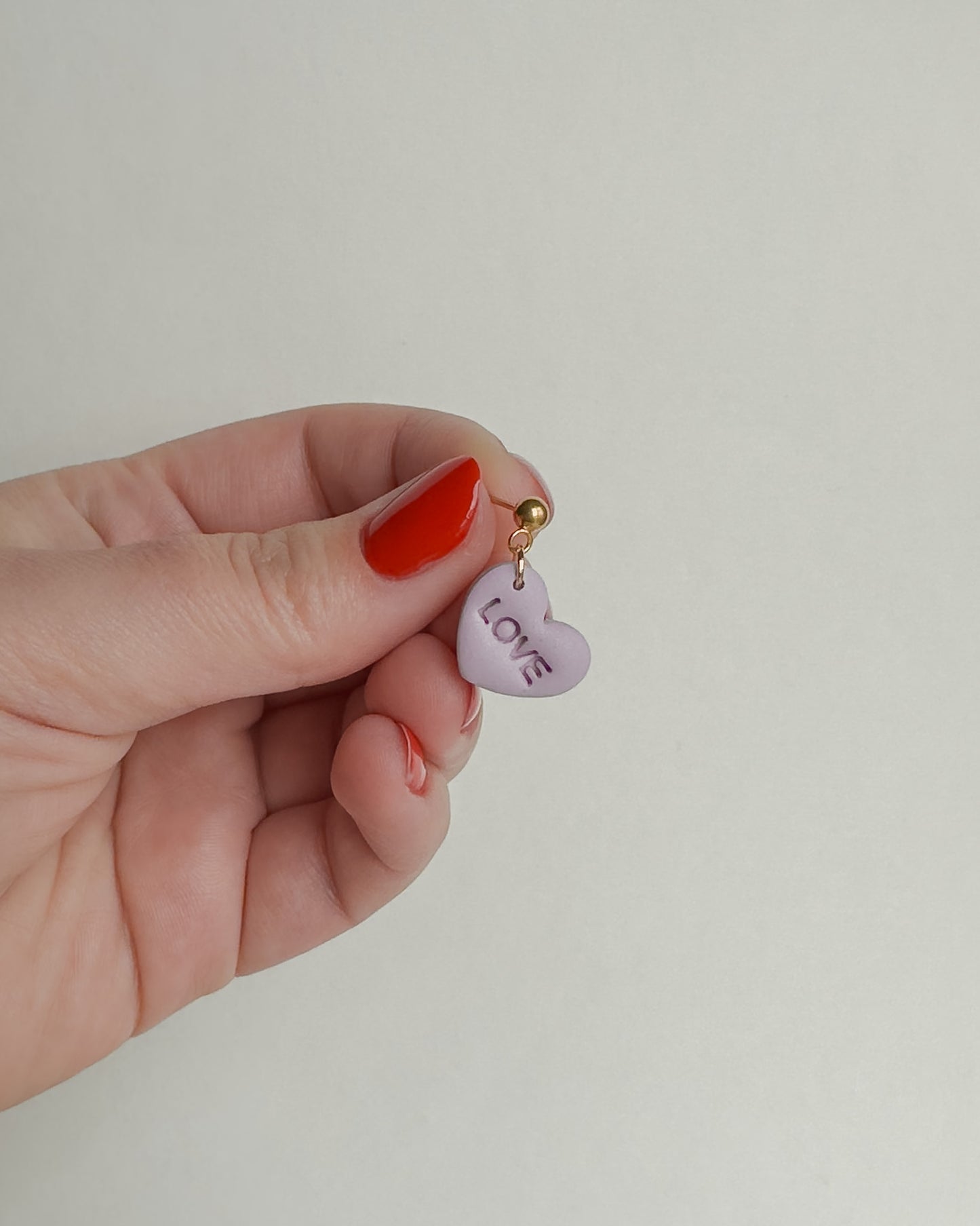 Conversation Heart Earrings