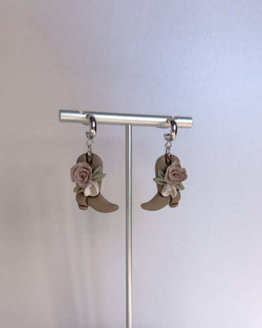 Cowgirl Boot Earrings