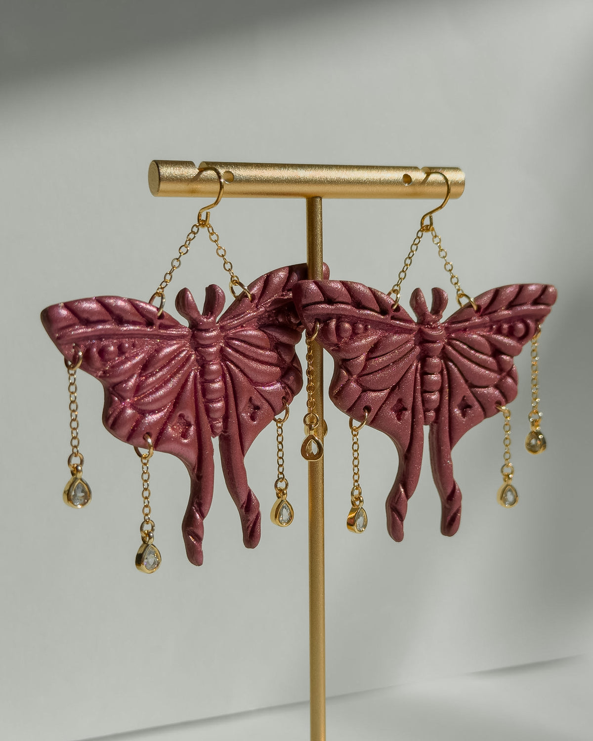 Moth Earrings
