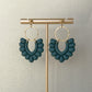 Liza Earrings - Emerald