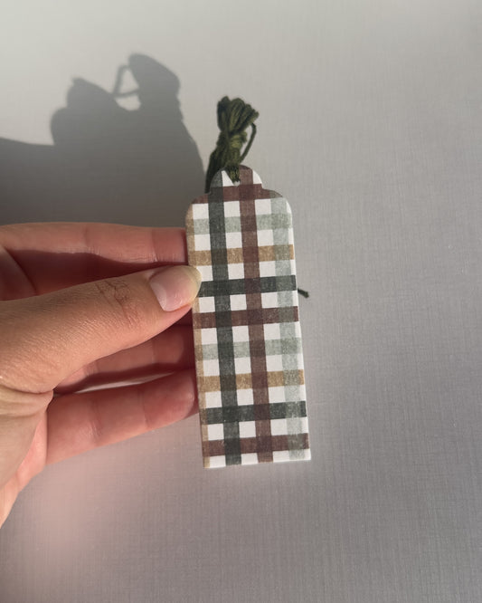 Flannel Bookmark
