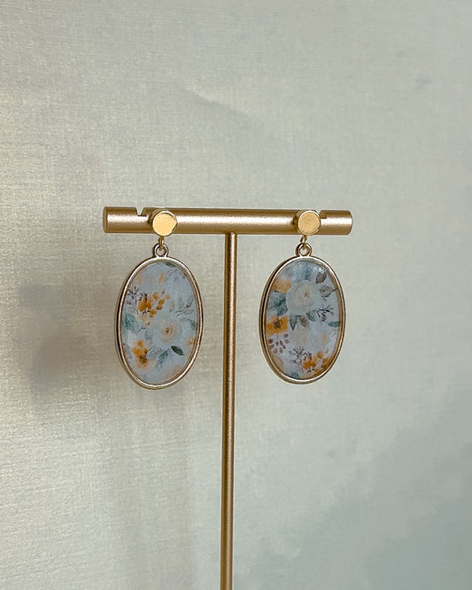 Pixie Earrings - Floral