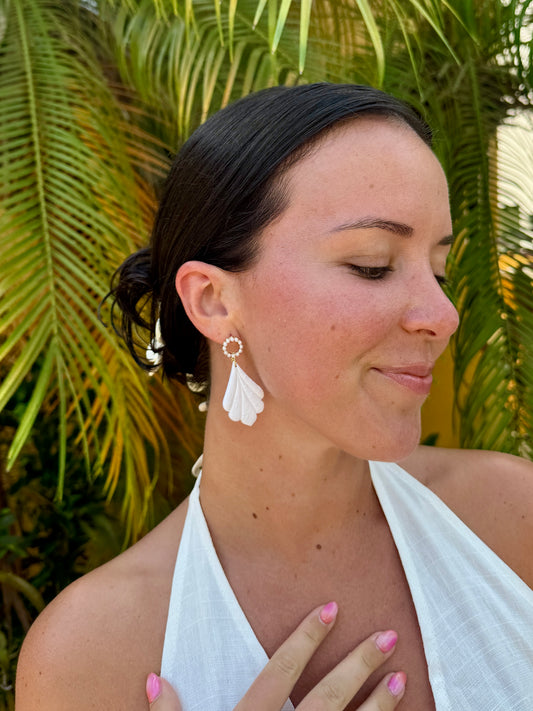 Camellia Earrings