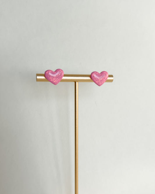 Heart Studs - Multiple Colors